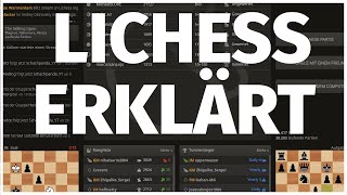 Lichess Tutorial ALLES was du wissen musst [upl. by Ashil]