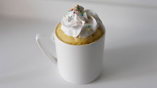 Vanilla Mug Cake Recipe [upl. by Conrad823]