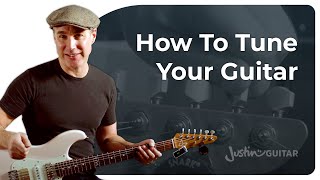 How to Tune Your Guitar For Beginners [upl. by Rolando]