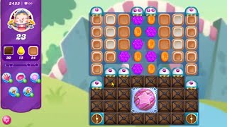 Candy Crush Saga LEVEL 2455 NO BOOSTERS [upl. by Annoiek49]