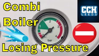 BOILER LOSING PRESSURE  Combi boiler keeps losing pressure [upl. by Eisoj]