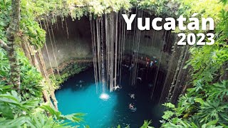 YUCATÁN MÉXICO 2023  ENTRE LA BLANCA MÉRIDA EL MUNDO MAYA E ¡IMPRESIONANTES CENOTES [upl. by Dituri]