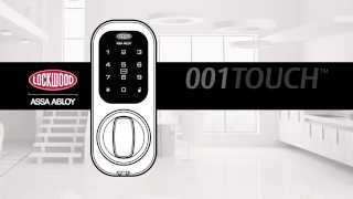 Lockwood 001TOUCH™ Keyless Digital Deadlatch  Installation Guide [upl. by Einhoj93]