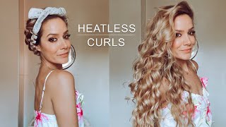 Heatless Curls Tutorial  Shonagh Scott [upl. by Mcspadden]