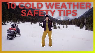 COLD WEATHER SAFETY VIDEO  10 tips for home and work [upl. by Accire957]