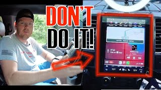 Do NOT buy a Phoenix TESLA style Android Stereo 101 [upl. by Yentterb]