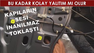 Otomobil Kapılarına Ses Yalıtımı  Büyük Fark [upl. by Ligetti885]