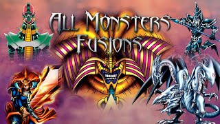 YuGiOh  Capsule Monster Coliseum  All Monsters Fusions [upl. by Nike400]