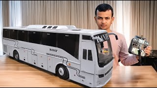 How I Made Hanif Volvo 9700 Model 112 Scale Rc Bus At Home [upl. by Rasure471]