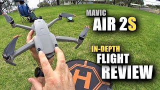 DJI Mavic AIR 2S Flight Test Review INDEPTH  How Good is it BONUS CRASHING amp RAIN Resistance [upl. by Berkeley662]