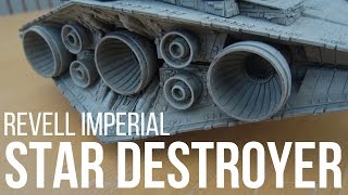 Star Destroyer Model Kit Build by Revell [upl. by Neltiac]