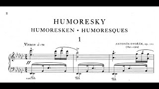 A Dvořák – Humoresques Op 101 Firkušný [upl. by Allen]