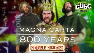 Horrible Histories Song  Magna Carta 800 Years  CBBC [upl. by Ahtilat]