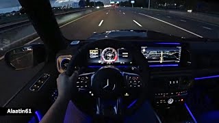 THE MERCEDES AMG G63 G WAGON 2024 TEST DRIVE [upl. by Nomed]