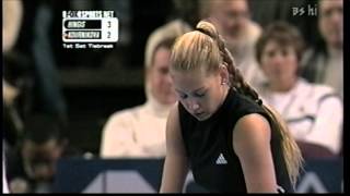 Martina Hingis vs Anna Kournikova  WTA Championships 2000 [upl. by Namlaz]