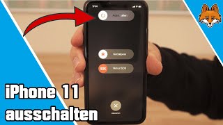 iPhone 11 ausschalten und neustarten 📲 [upl. by Gilly]