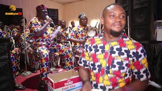 MUSILIU HARUNA ISHOLA REDEFINES APALA MUSIC AT THE FIDAU PRAYER OF MR AND MRS AJIBOLA [upl. by Vaughan607]