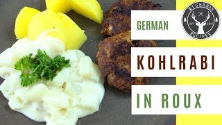 How to cook Kohlrabi in Roux ✪ MyGermanRecipes [upl. by Quill]