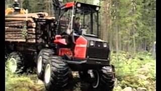 Valmet 838 Forwarder 1989 [upl. by Nazler994]