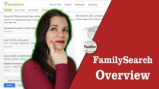 Newbies Guide to Navigating the FamilySearch Website [upl. by Horlacher]