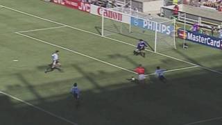 Netherlands  Argentina Bergkamp Goal 1998 HD [upl. by Cheslie]