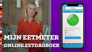 Eetdagboek Mijn Eetmeter app en online [upl. by Titania487]