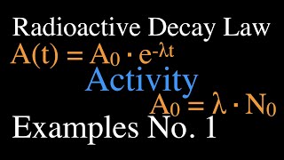 Radioactivity 9 of 16 Decay Activity of Carbon14 [upl. by Anuhsal]