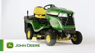 John Deere Rasentraktor X350R [upl. by Claman]