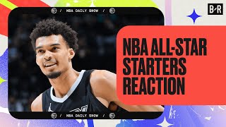 NBA AllStar Starters Reaction  NBA Daily 🏀 [upl. by Durstin]