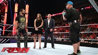 The Authority kicks off the night Raw July 27 2015 [upl. by Ruelle]