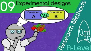 Experimental Design  Research Methods ALevel Psychology [upl. by Bliss]