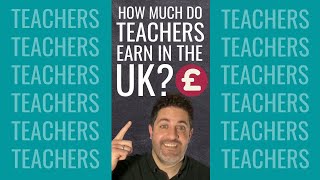 How Much Do Teachers Earn In The UK Average Teacher Salaries shorts [upl. by Siraval]