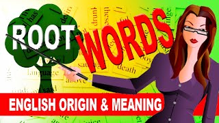 Root words in English Origin and meaning  Mastering English Vocabulary using Root Words [upl. by Assilrac798]