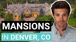 INSANE Mansions in Denver Colorado Denver CO Real Estate [upl. by Eikin]