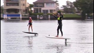 First time Fliteboard eFoil lesson [upl. by Toma146]