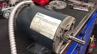 3 phase AC motor on single phase home power [upl. by Xylia]