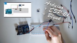 Getting your Arduino online  Using the ESP01 and Blynk [upl. by Simah941]