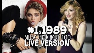 Billboard Hot 100 1 Songs of 1989 Live Version [upl. by Neraa]