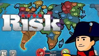 LETS PLAY RISK  My First Online Multiplayer on PC [upl. by Harcourt167]