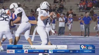 9OT Hanks vs Canutillo [upl. by Aicinad]