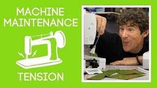 Sewing Machine Maintenance Tension [upl. by Sublett]