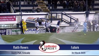 Raith Rovers Vs Falkirk [upl. by Aitital]