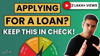 CreditCIBIL Score explained in Hindi  Applying for a loan  Ankur Warikoo [upl. by Kronick973]