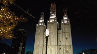 Lighting of Temple Square Virtual Tour  Celebrating the Light of the World [upl. by Oiredised]