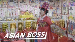 Summoning The Spirits Life As A Shaman In Korea  ASIAN BOSS [upl. by Anahoj]