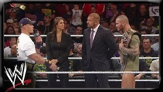 The Authority announces the WWE Championship Unification Match Raw November 25 2013 [upl. by Eltsirc]