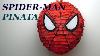 DIY SpiderMan Pinata Avengers [upl. by Leahci153]