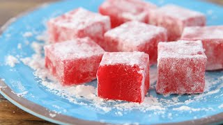 Turkish Delight Recipe  Lokum Recipe [upl. by Standice195]