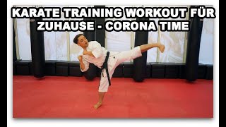 Karate Training Workout für Zuhause [upl. by Haidabo]