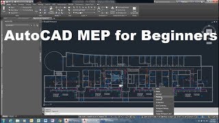 AutoCAD MEP Tutorial for Beginners [upl. by Amil856]